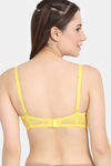 Rosaline Padded Non-Wired Medium Coverage T-Shirt Bra - Habanero Gold — thumbnail 2